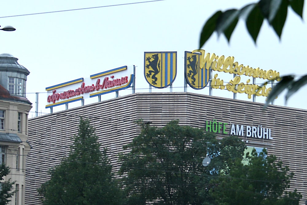 Willkommen in Leipzig! Foto: Ralf Julke