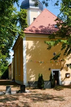 Die Kirche in Pödelwitz. Foto: Luca Kunze