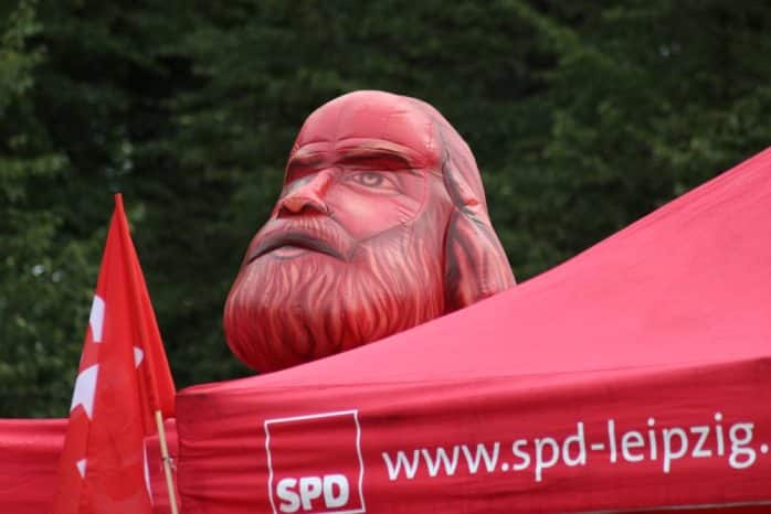 Marx war zwischen SPD und Linke geparkt