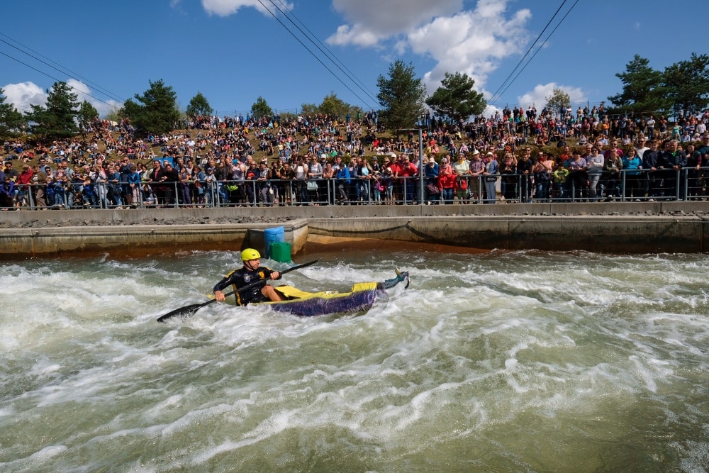 Platz 1 für den „Dragon Club Leipzig“. Foto: Kanupark Markkleeberg