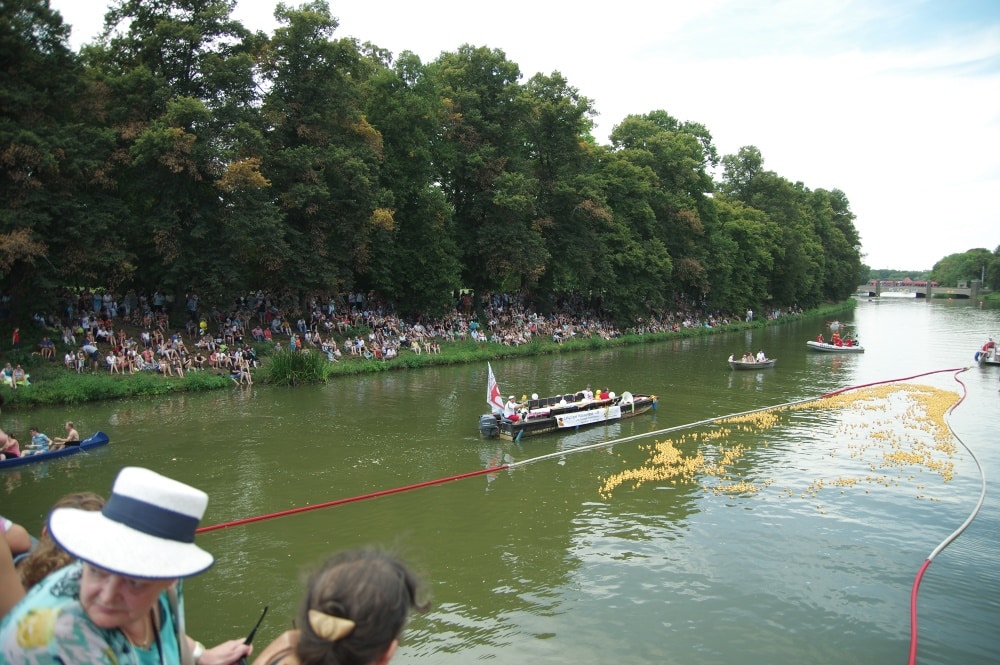 Entenrennen. Foto: Wasser-Stadt-Leipzig e.V.