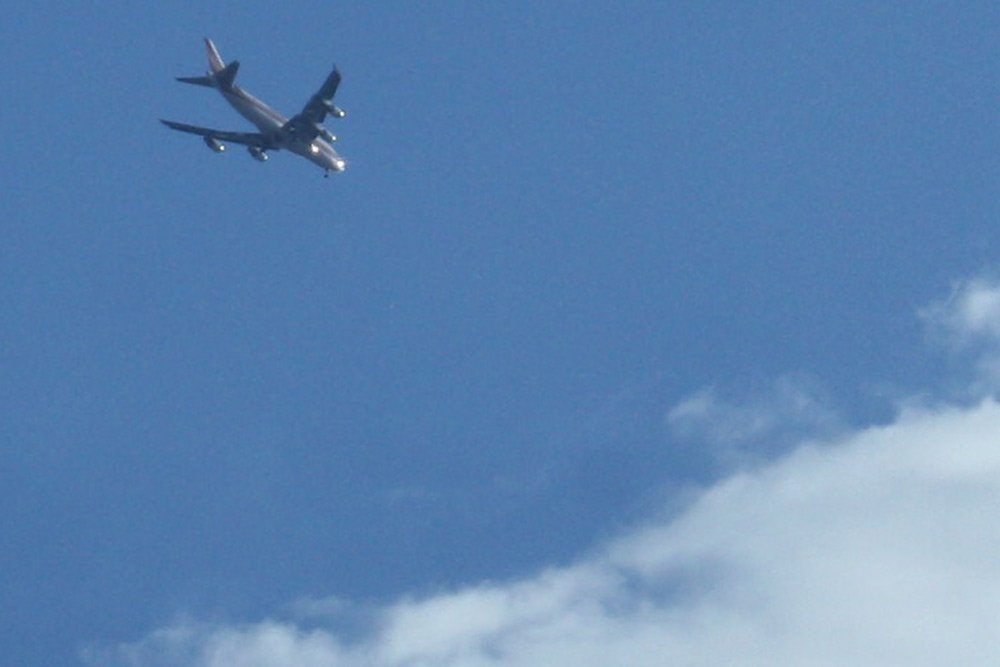 Schnell mal über Leipzig ... Foto: Ralf Julke