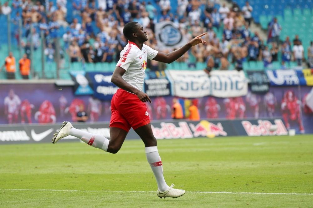 Ibrahima Konaté erzielte den Führungstreffer. Foto: GEPA pictures/Sven Sonntag