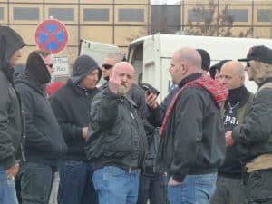Ist das der neue Zeitgeist? Neonazis bei einer Demonstration am 18. März 2017 in Leipzig. Foto: L-IZ.de