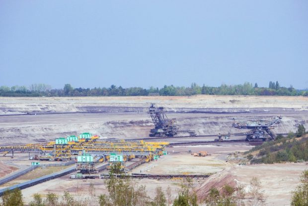 Der Tagebau Vereinigtes Schleenhain soll das Dorf Pödelwitz schlucken. Foto Luca Kunze