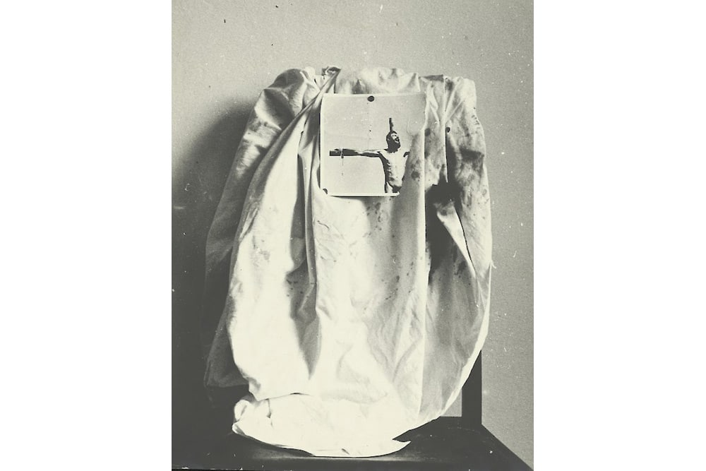 Klaus Hähner-Springmühl: Installation (1983). Foto: MdbK, Klaus Hähner-Springmühl Nachlass