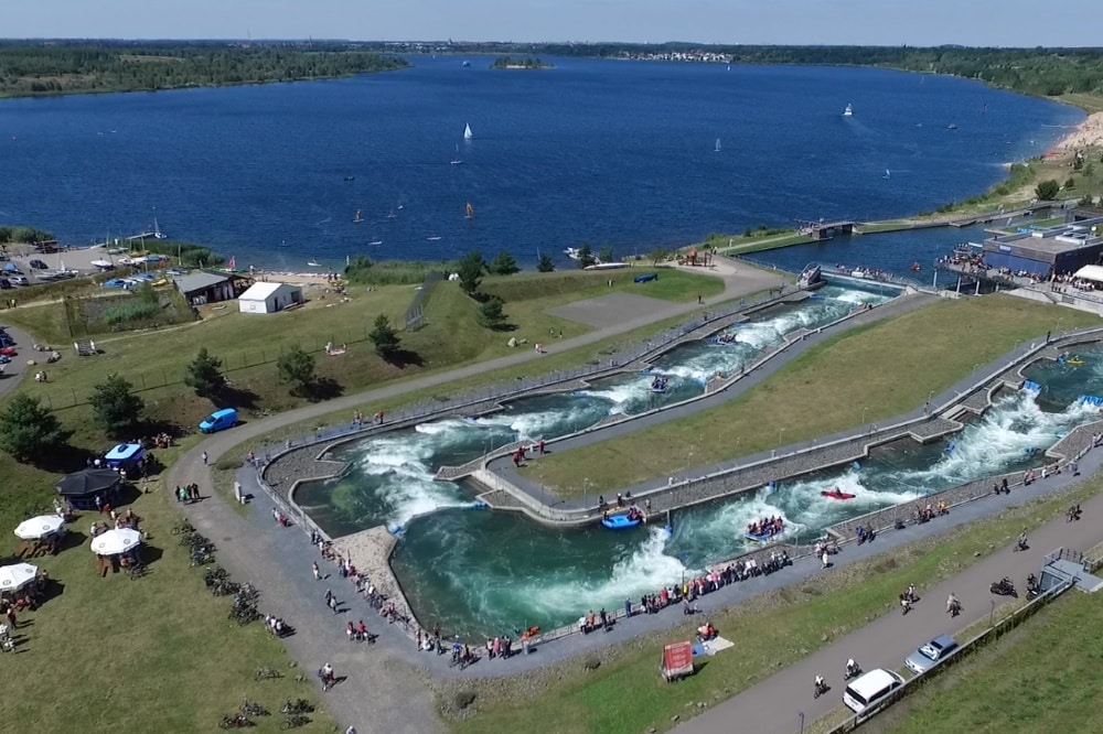 Der Markkleeberger See. Foto: EGW
