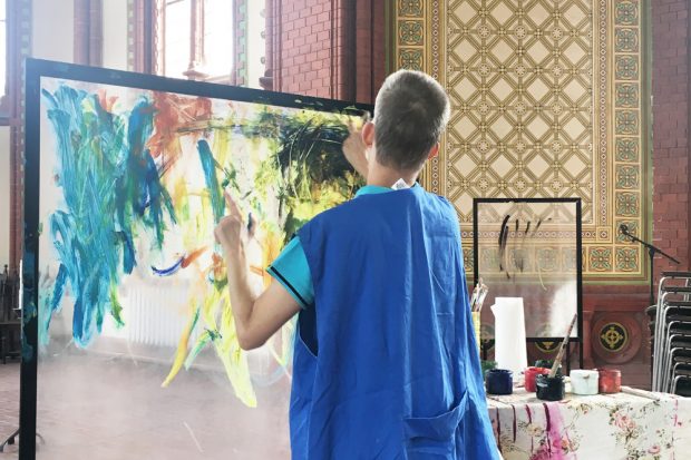 Thomas in einem Moment der Konzentration. Foto: Christin Schutta