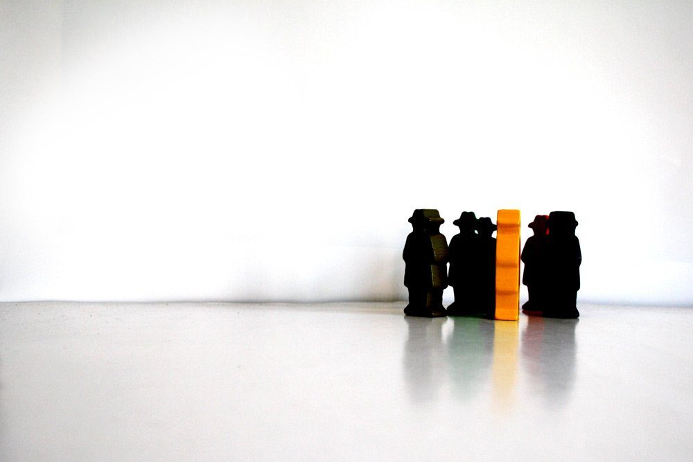 Verschrecktes Häufchen. Foto: Ralf Julke