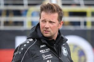Der neue Lok-Trainer Björn Joppe hat wieder eine klare Linie für die Mannschaft gefunden. Foto: Jan Kaefer