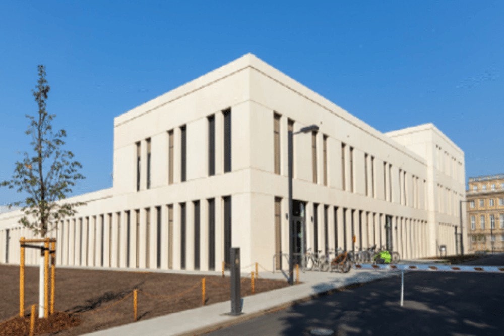 Das neue Bildungswissenschaftliche Zentrum auf dem Campus Jahnallee Foto: Swen Reichhold/Universität Leipzig