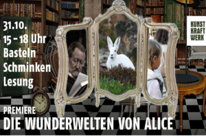 Die Wunderwelten von Alice. Quelle: Kunstkraftwerk Leipzig