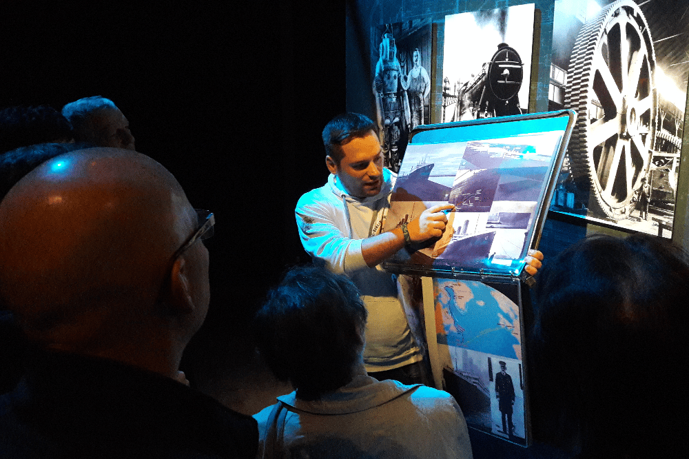 Expertenführung D. Tezyk. (c) Panometer