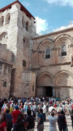 Die Grabeskirche in Jerusalem. Foto: Jens-Uwe Jopp