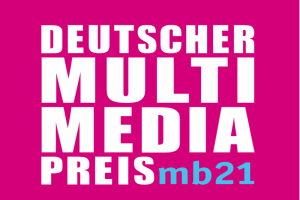 Logo Multimediapreis, Quelle:Deutscher Multimediapreis mb21