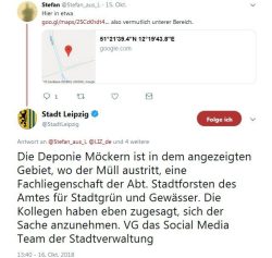 Auf Twitter läuft ein anfänglich zäher Vorgang plötzlich rascher. Screen twitter.com/LIZ_de