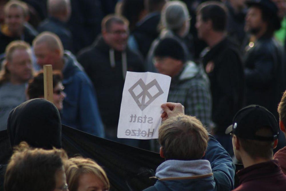 Herz statt Hetze. Foto: L-IZ.de