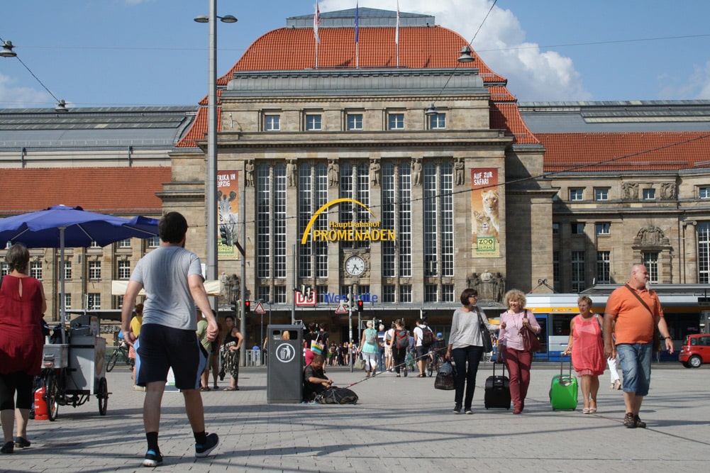 Kleiner Willy-Brandt-Platz. Foto: Ralf Julke