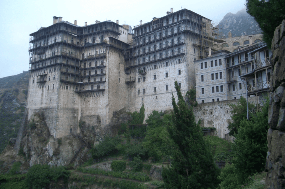 Die Mönchsrepublik Athos. Foto: A. Muschalek