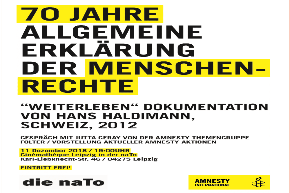 Quelle: Amnesty International Stadtgruppe Leipzig