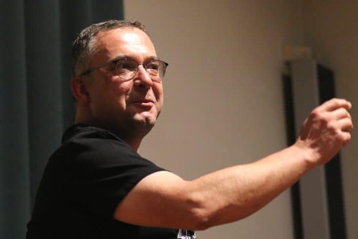 Jens-Uwe Jopp, Lehrer für Deutsch und Geschichte am Schiller bei der "Schillerakademie Extra". Foto: L-IZ,de