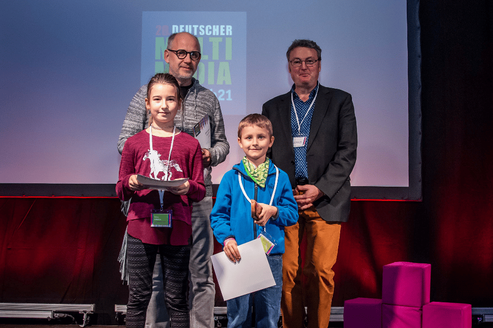 Kita Waldknuffel. Quelle: Deutscher Multimediapreis mb21