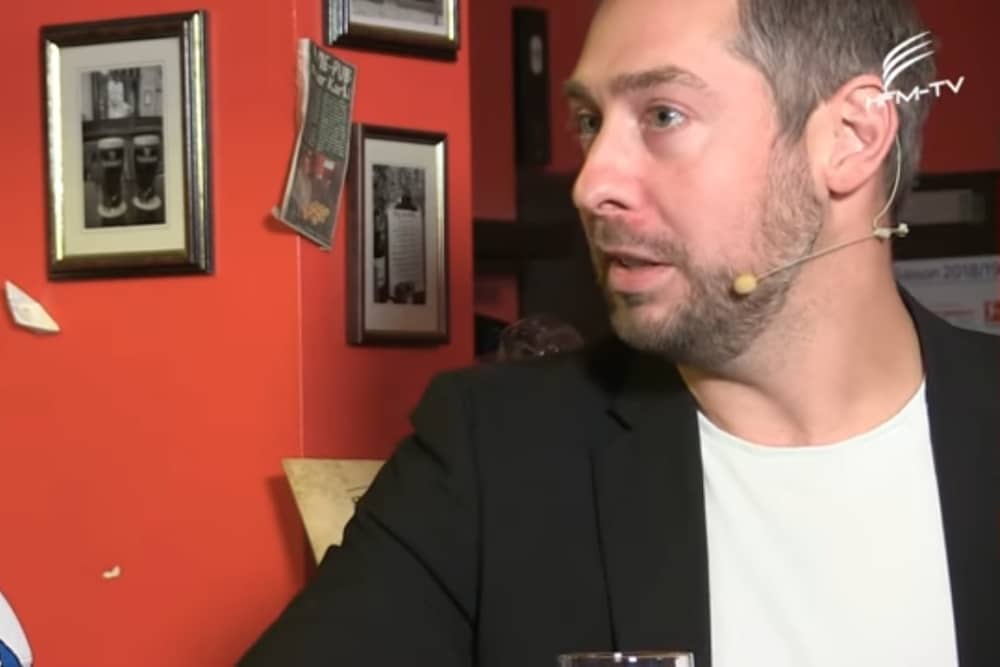 MBC-Marketingleiter Stefan Schedler zu Gast beim Sportpunkt. Foto: Screenshot Sportpunkt