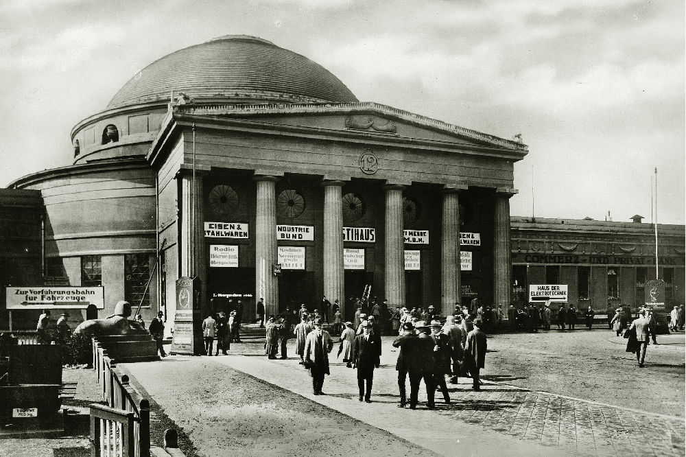 Technische Messe, Messehalle 16 (Kreis’scher Kuppelbau, um 1940. Foto: Paul Faulstich, © Stadt Leipzig, Stadtarchiv