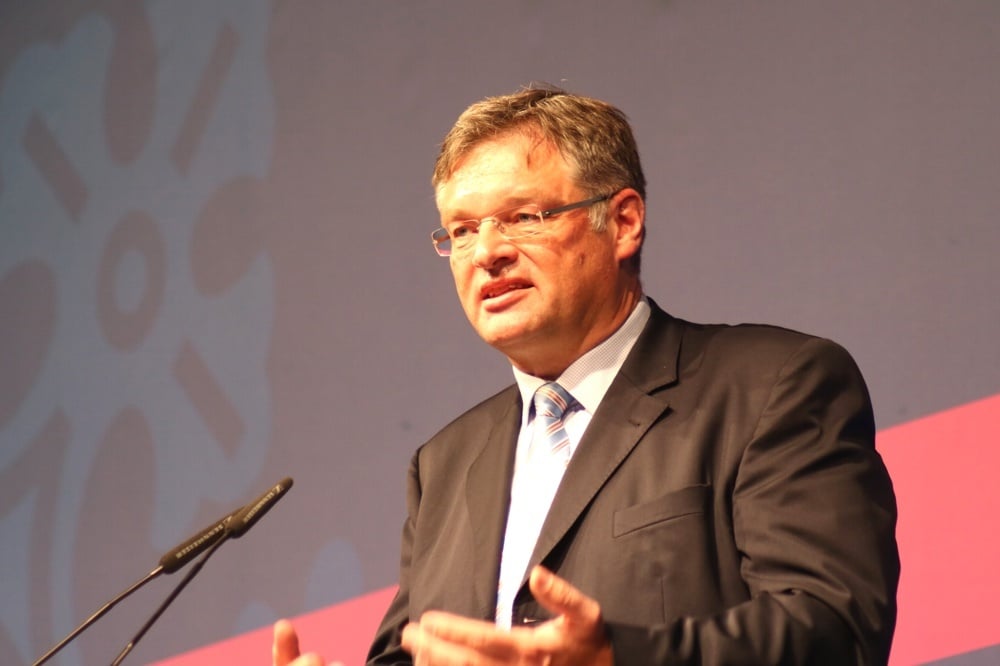 FDP Landesvorsitzender Holger Zastrow am 3. November 2018 in Neukieritzsch. Foto: Michael Freitag