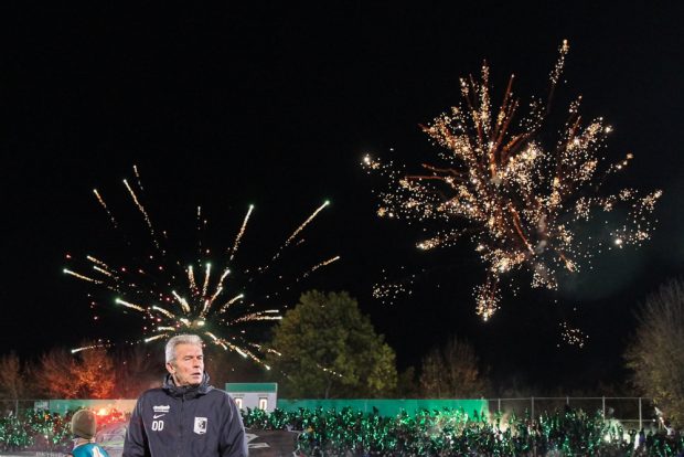Zuletzt brannte die BSG Chemie zumindest spielerisch kein Feuerwerk mehr ab. Foto: Jan Kaefer