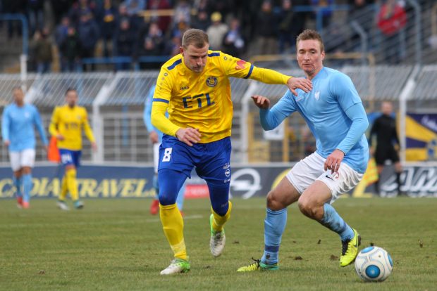 Auch dem eingewechselten Nicky Adler (Lok) gelang nichts Zählbares. Foto: Jan Kaefer