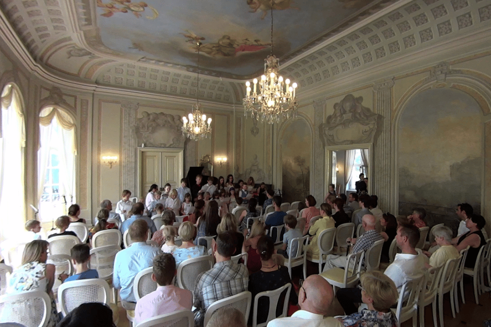 Musikinsel im Gohliser Schlösschen. Quelle: Freundeskreis "Gohliser Schlösschen" e.V.
