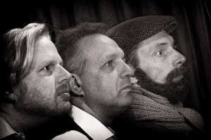 Claudius Bruns, Armin Zarbock, August Geyler. Foto: Armin Zarbock