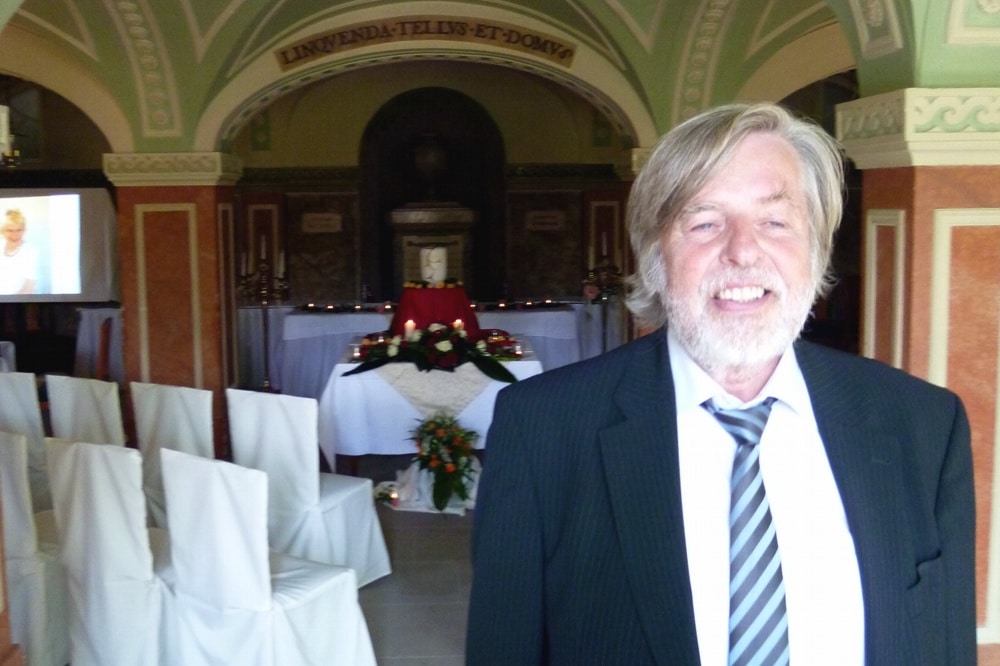 Hans-Günter Kröger, selbstständiger Bestatter und Trauerbegleiter in Leipzig. Foto: Privat