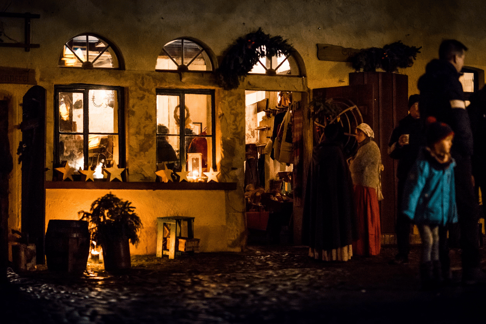 Hof-Advent in Liebertwolkwitz. Foto: Frank Bauer