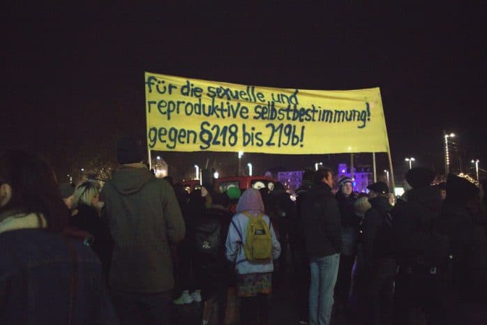 Für Selbstbestimmung. Foto: Alexander Böhm