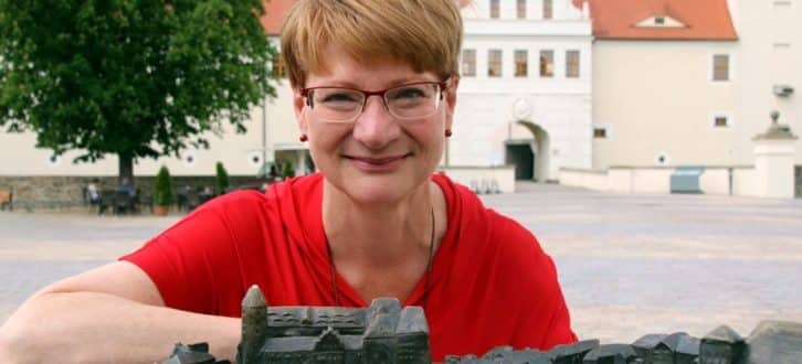 Jana Pinka aus Freiberg (MdL, Die Linke) im großen LZ-Interview zu den Folgen sächsischer Kohlepolitik. Foto: Wieland Josch