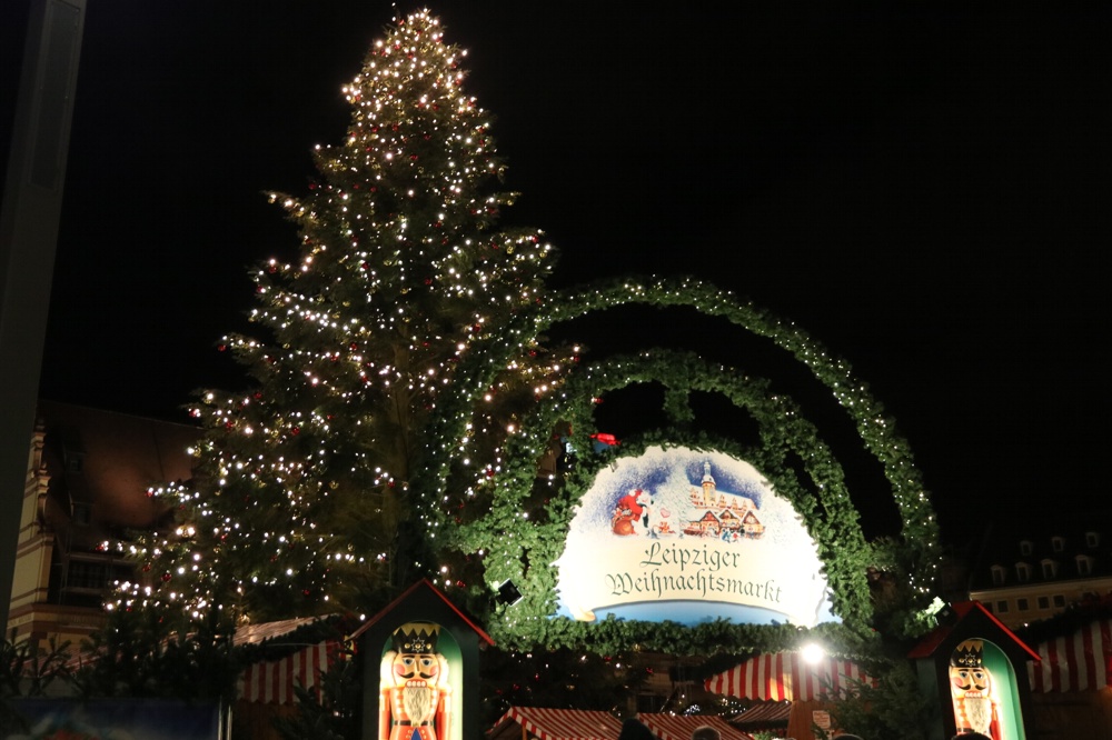Weihnachtsmarkt in Leipzig
