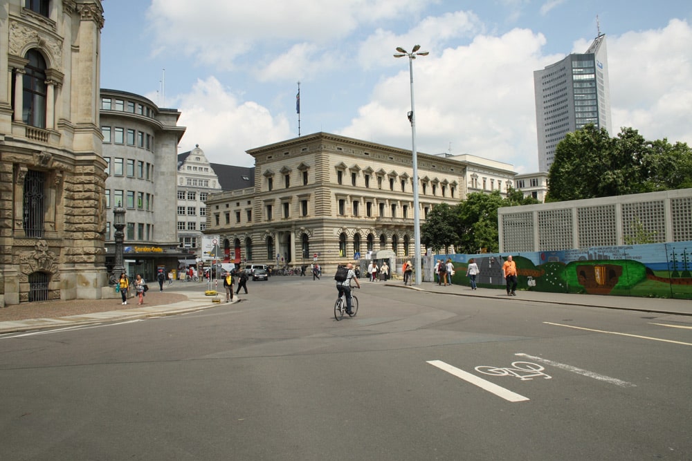 Zugang zur Innenstadt über die Petersstraße. Archivfoto: Ralf Julke