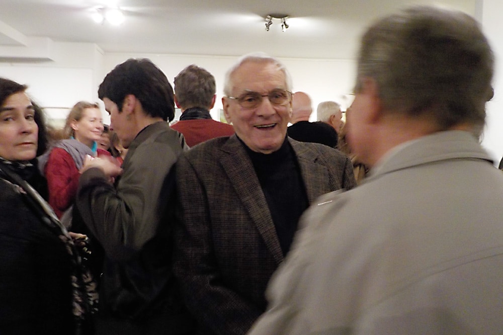 Der Maler Gert Pötzschig. Foto: Christane Otto