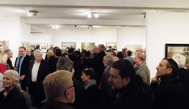 Gert-Pötzschig-Ausstellung in der Galerie Koenitz. Foto: Christiane Otto