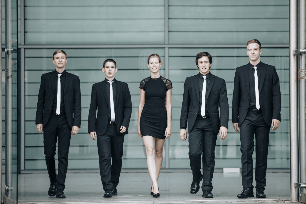 Ensemble Fimmadur. Quelle: Kirchenbezik Leipzig