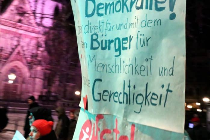 Mehr direkte Demokratie und Gerechtigkeit. Foto: L-IZ.de