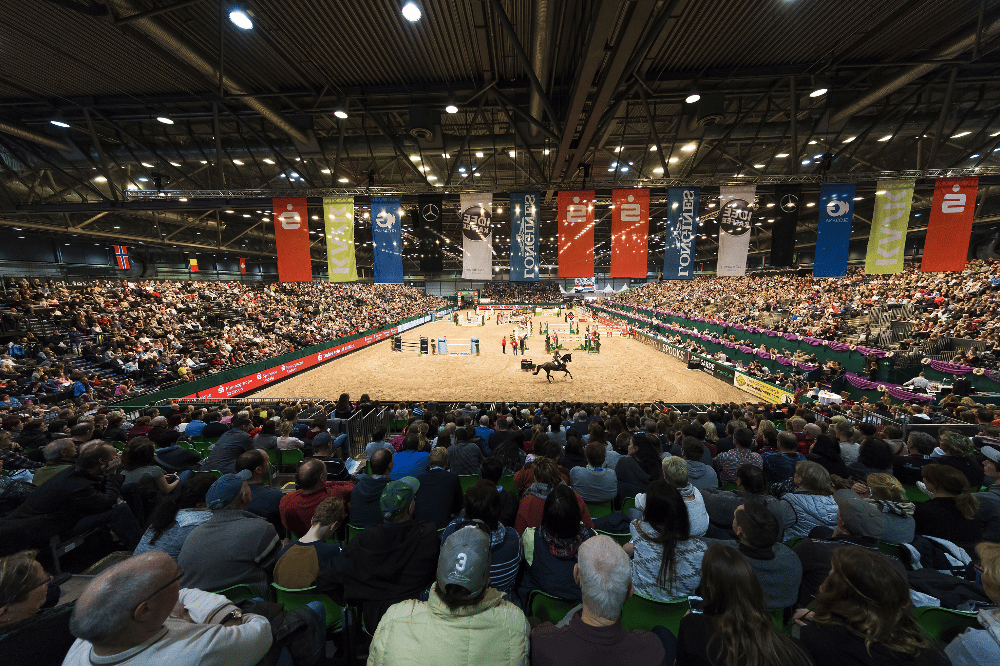 Am Donnerstag geht es los: DIE PARTNER PFERD 2019 mit Spitzensport, über 260 Ausstellern und dem neu geschaffenen Forum PFERD zum Erfahrungs- und Wissensaustausch rund ums Pferd. Foto:Thomas Hellmann