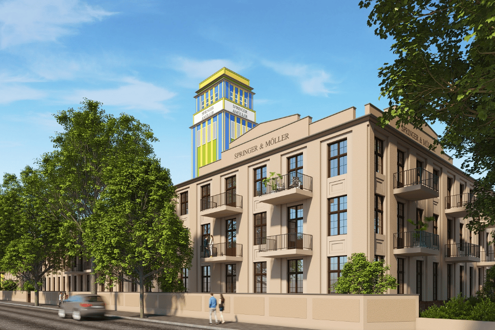 Visualisierung Theaterfabrik Leipzig. © Instone Real Estate Leipzig