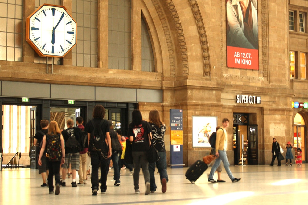 Auf ins Hostel ... Foto: Ralf Julke