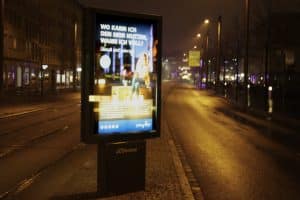 MDR für die Hosentasche, Werbung von 2016. Foto: Ralf Julke