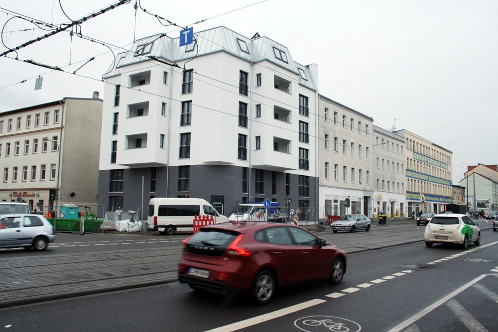 Bezugsfertig in der Georg-Schumann-Straße. Foto: Ralf Julke