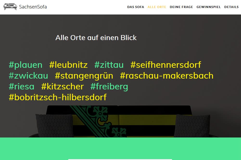 Reiseroute des Sachsensofas. Screenshot: L-IZ