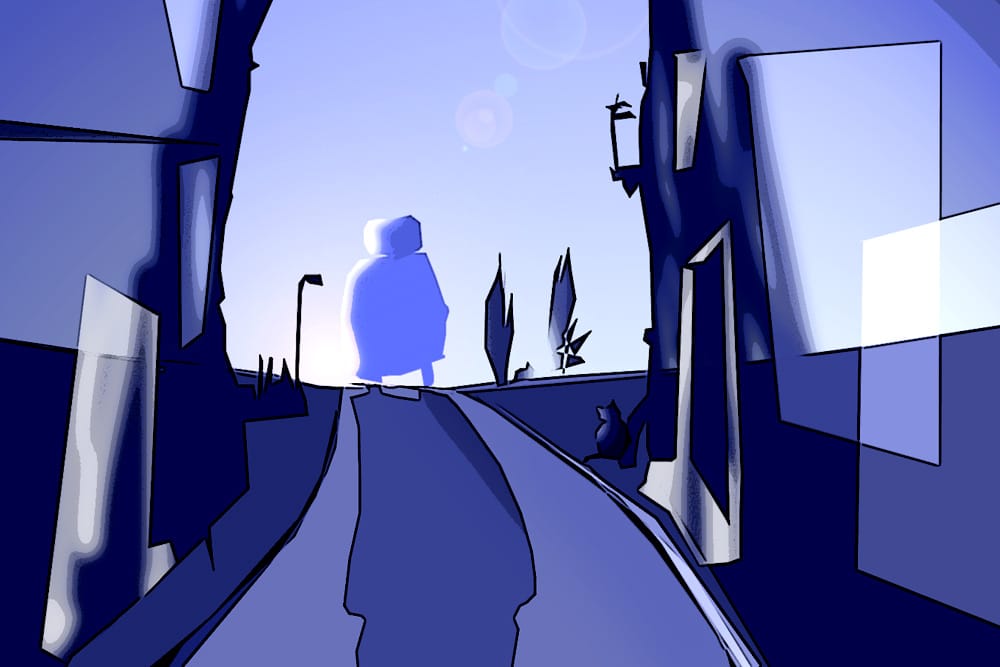 Auch der ramponierte Tourneebus war zu sehen ... Grafik: L-IZ